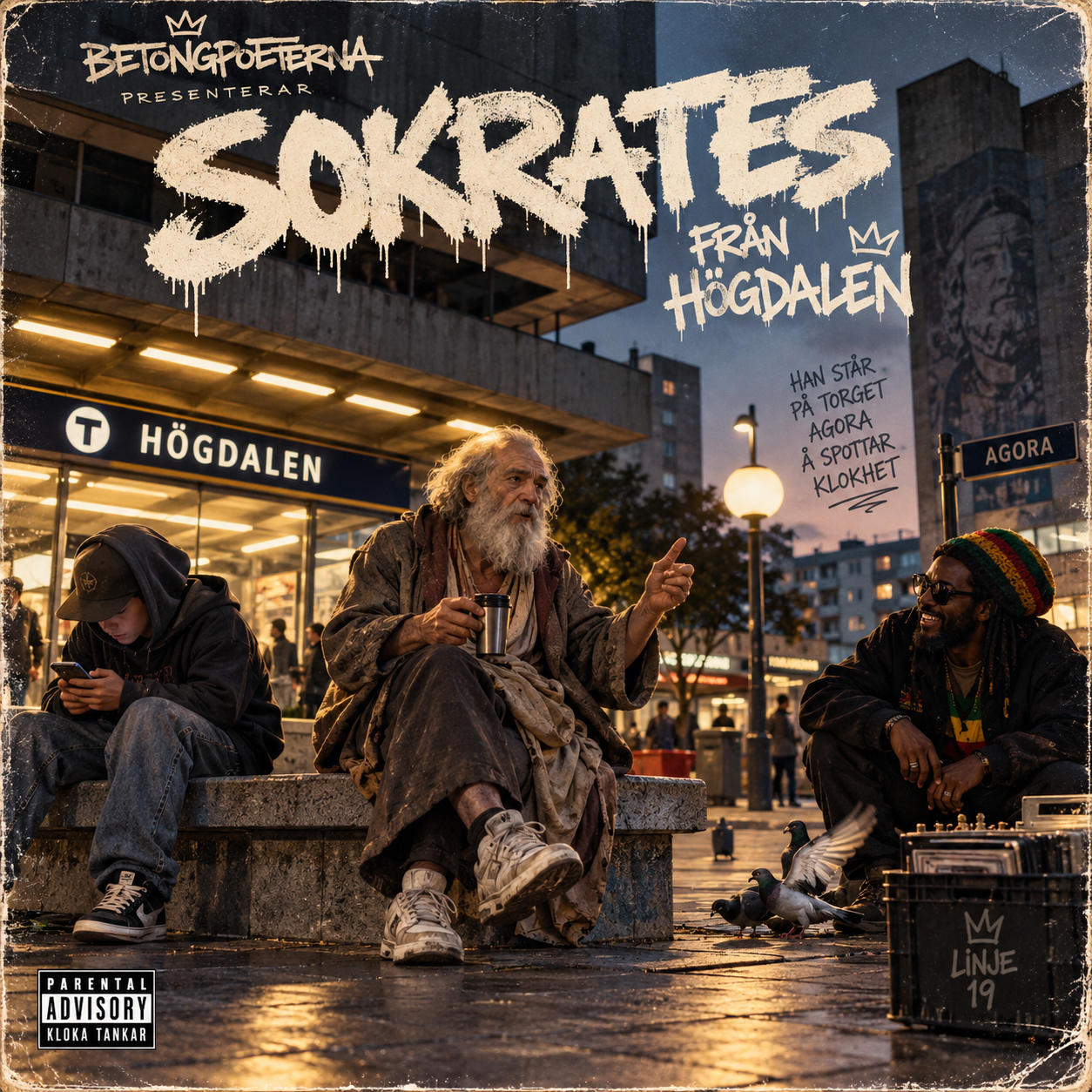 Sokrates från Högdalen – omslag