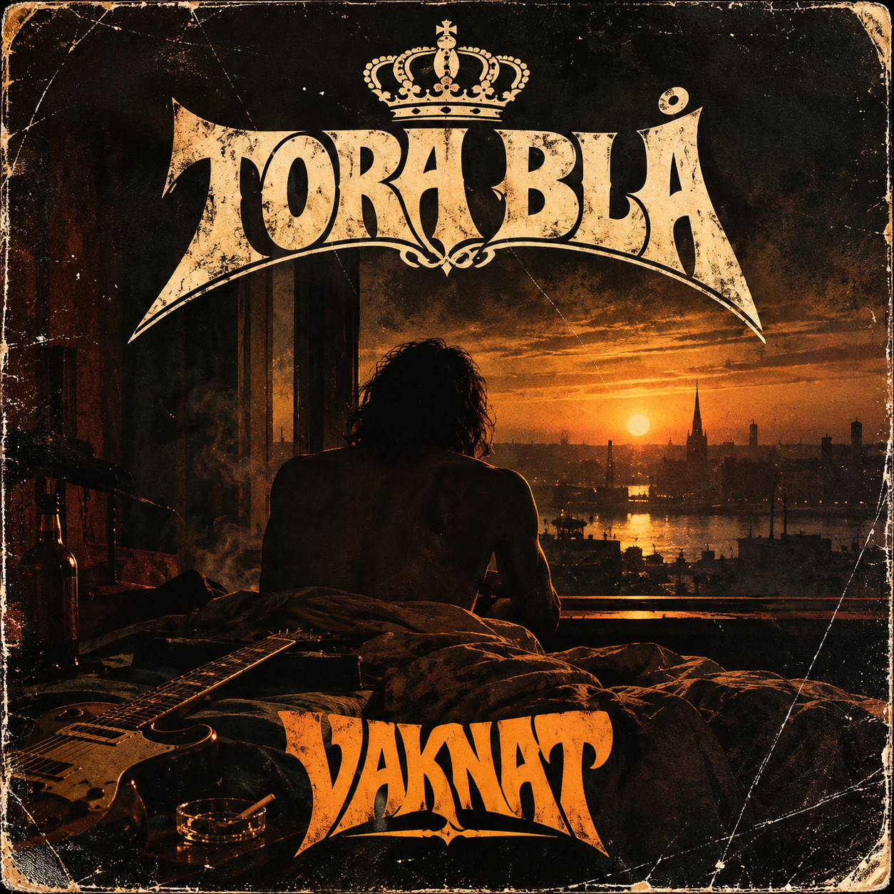 Omslag till Tora Blås singel Vaknat