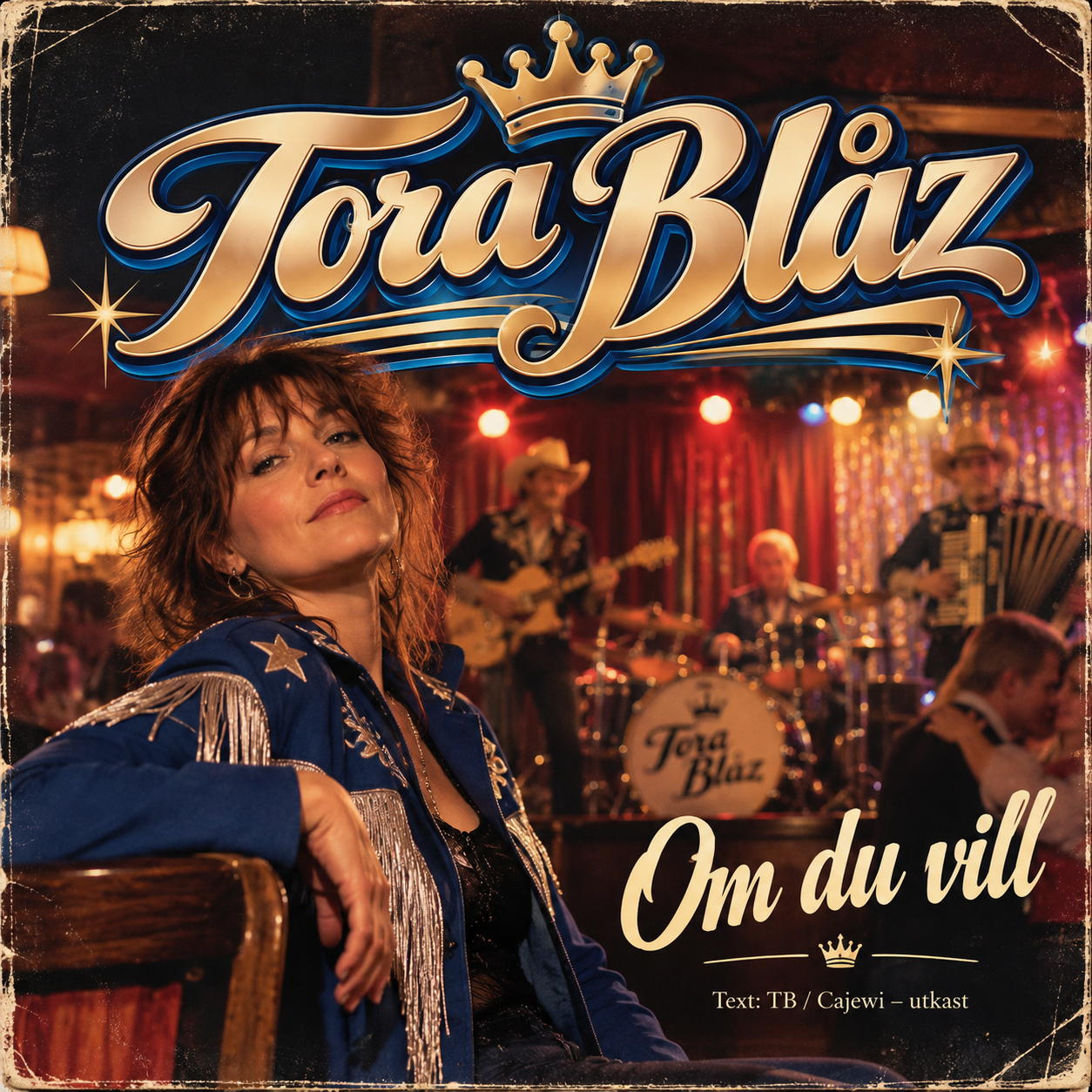 Om du vill – omslag med Tora Blåz