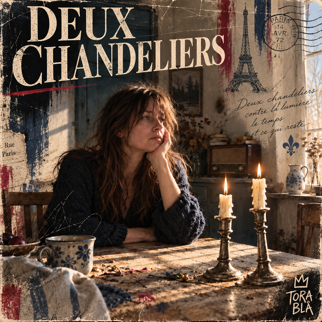 Tora Blå – Deux chandeliers, fransk version